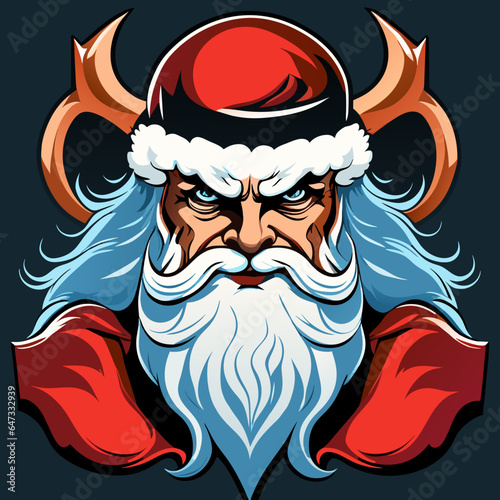 angry santa claus