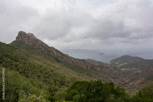 Volterraio über der Bucht von Portoferraio