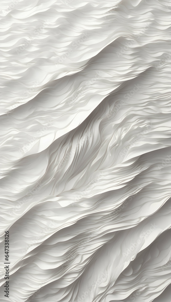 White paper texture background after being folded