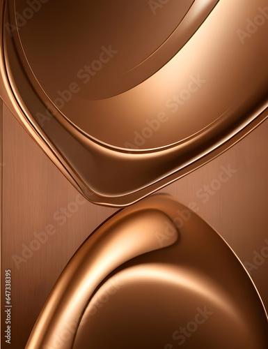 Vector smooth bronze background