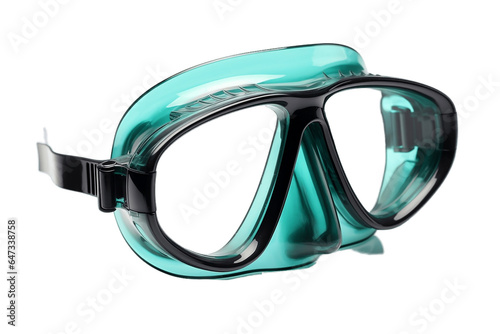 Snorkel mask isolated on a transparent background, Generative Ai