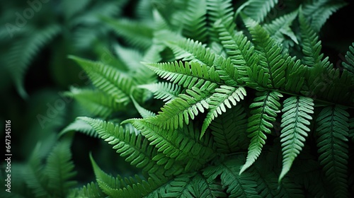  a close up of a green plant with lots of leaves.  generative ai