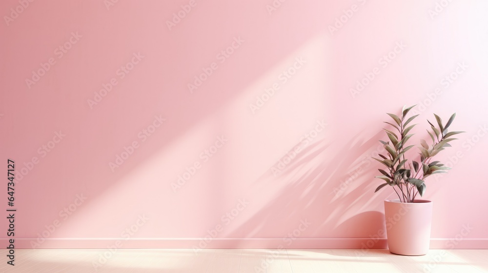 A minimalist home with a pale pink wall and soft lighting. The matte finish gives a serene and cozy ambiance. The pastel colors and neutral tones create a tranquil and elegant atmosphere. Perfect for A minimalist home with a pale pink wall and soft lighting. The matte finish gives a serene and cozy ambiance. The pastel colors and neutral tones create a tranquil and elegant atmosphere. Perfect for