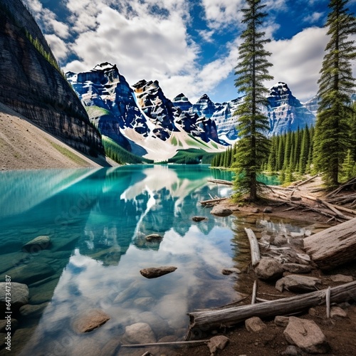 Lake Moraine Banff National Park