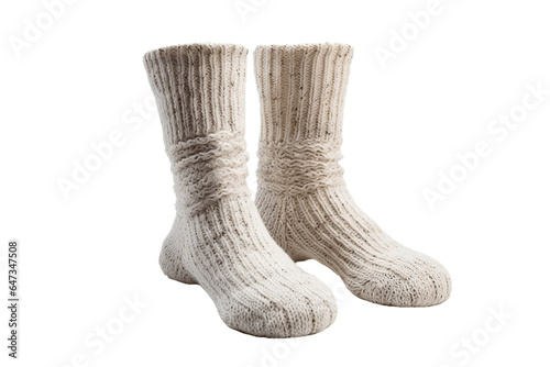 Ankle Socks at the Forefront isolated on a transparent background, Generative Ai