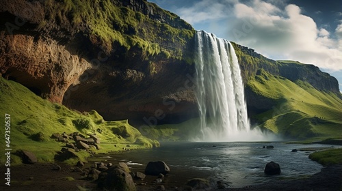 Waterfall Iceland - Seljalandsfoss
