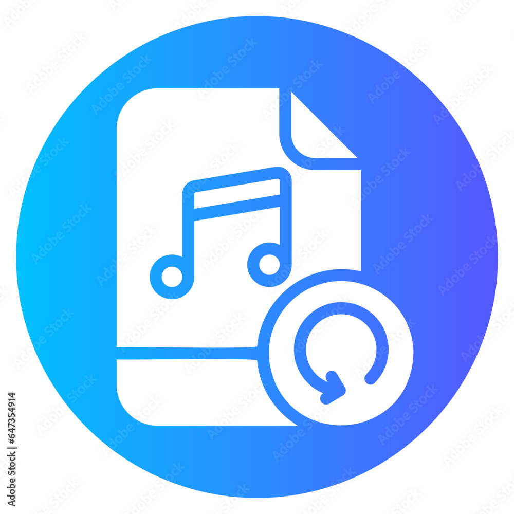 music gradient icon music gradient icon