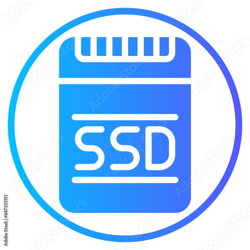 ssd gradient icon