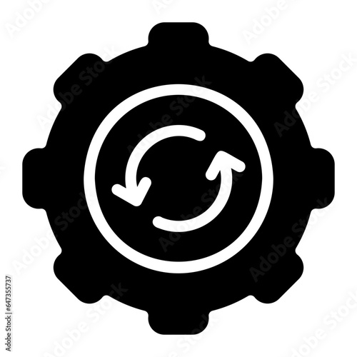 restore glyph icon