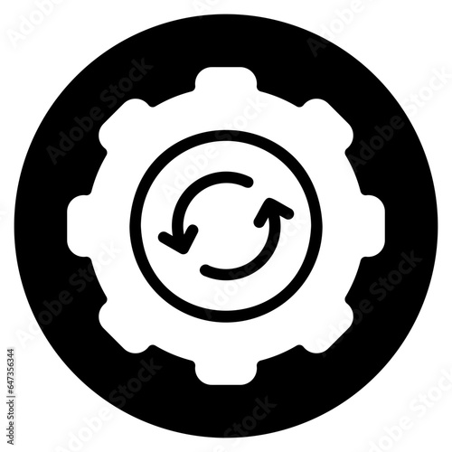 restore glyph icon
