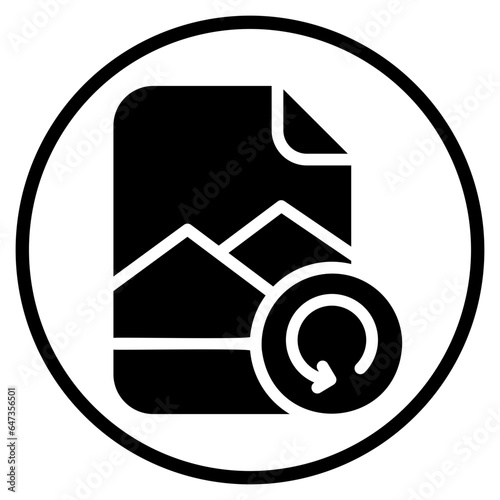 image glyph icon