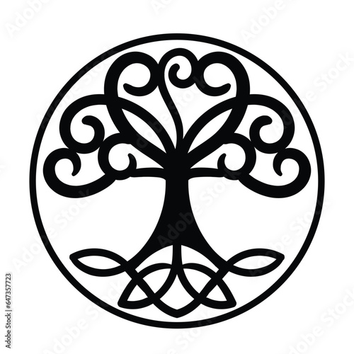 Tree of Life , Yggdrasil vector