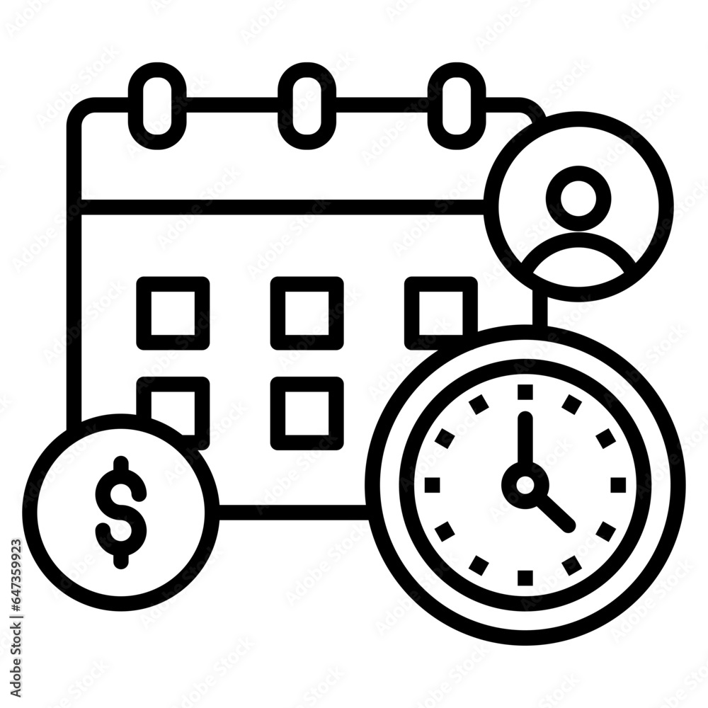 Resource Calendar Icon Resource Calendar Icon