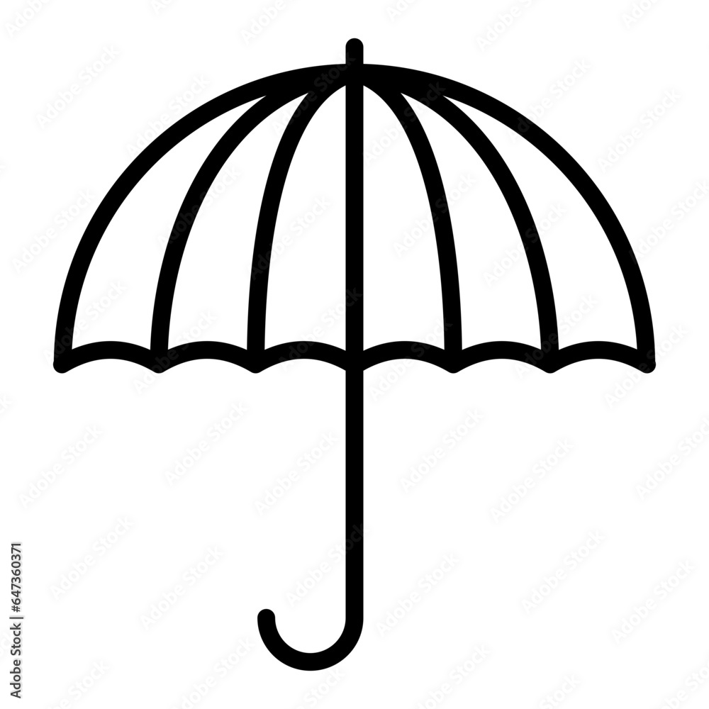 umbrella sign icon vector logo illustration in flat style umbrella sign icon vector logo illustration in flat style