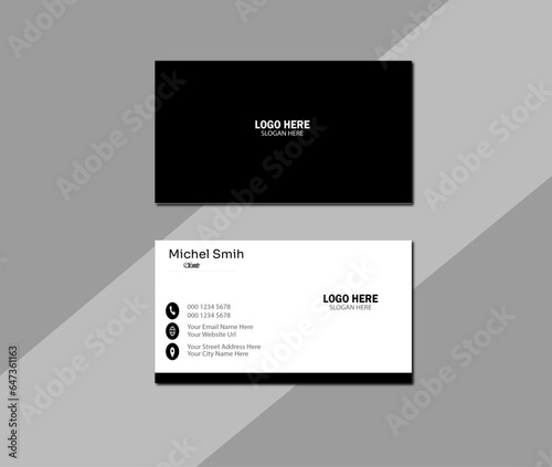 business card template.