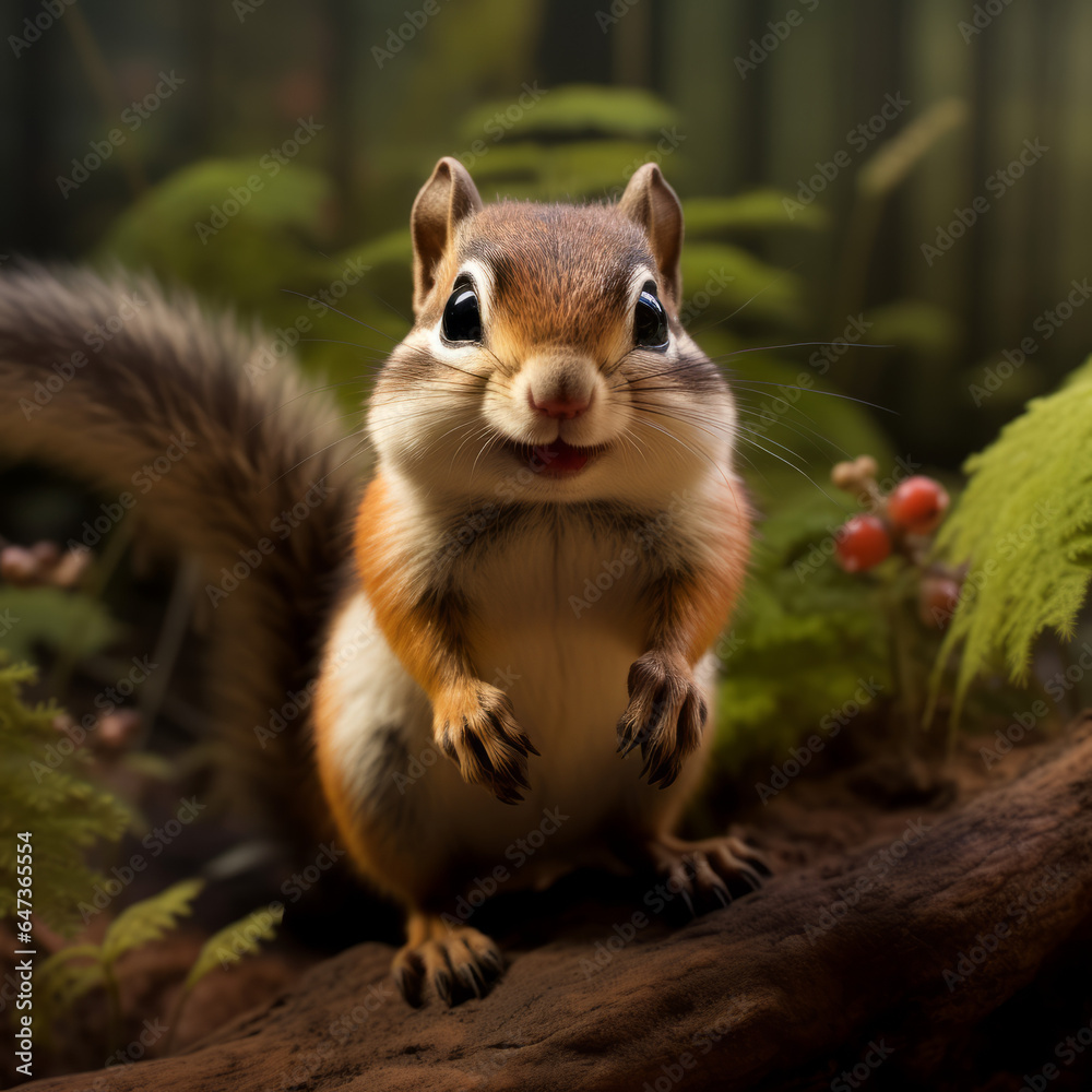 Closeup of a very cute chipmunk Closeup of a very cute chipmunk
