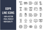 GDPR Line Icons