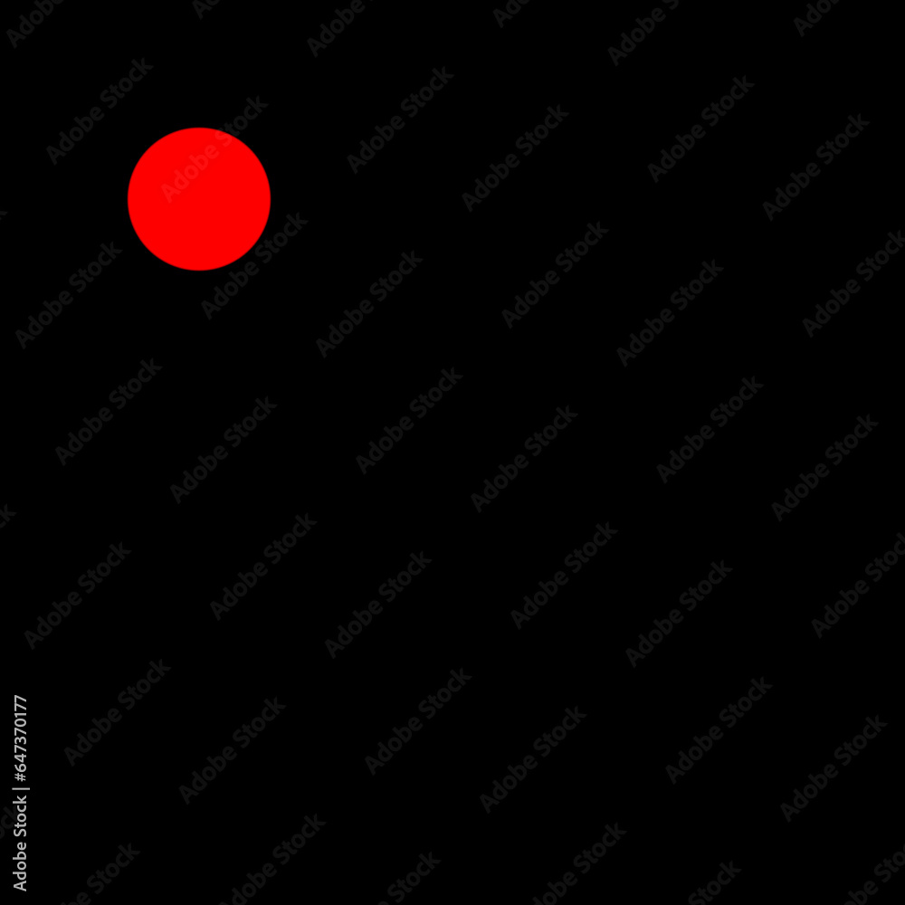 Delicate red polka dots on black background seamless pattern. Soft abstract geometric pattern. Dots specks, flecks, stains seamless pattern