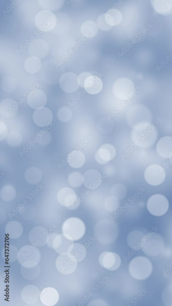 Loop slow motion beautiful blurred blue circe bokeh vertical background. Loop slow motion beautiful blurred blue circe bokeh vertical background.