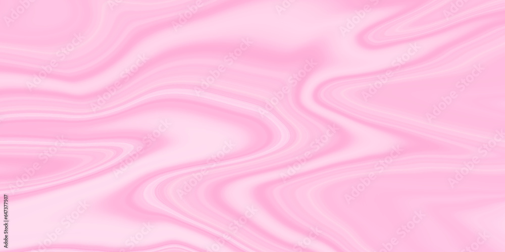 Fototapeta premium Beautiful pink silk background, colorful light pink acrylic liquid background, pink swirl wave line background, ripples of agate liquid marble texture with stains, stylist pink background with lines.