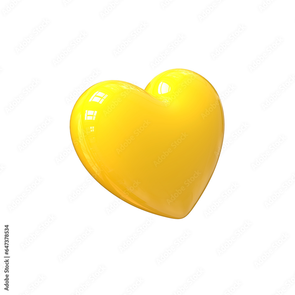 3d yellow hearts shape for valentine's day romantic feelings 3d yellow hearts shape for valentine's day romantic feelings
