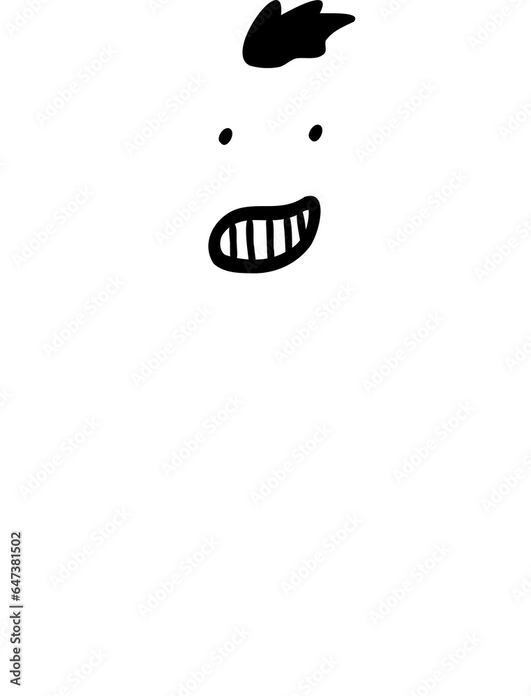 Cute cartoon hand drawn ghost for Halloween holiday.Single design graphic element.Ghost clipart in doodle style. Cute cartoon hand drawn ghost for Halloween holiday.Single design graphic element.Ghost clipart in doodle style.