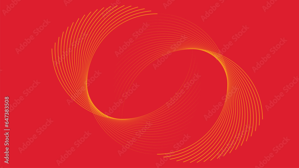 Abstract spiral in polka dot style background in red color. This creative red and white combination Christmas background can be used as a banner or web page work. This minimalist design is perfect.