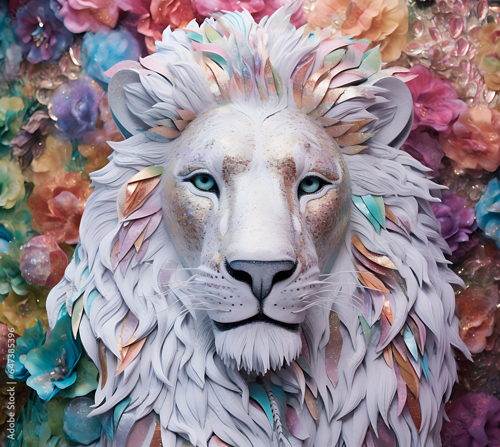 Enjoy this pet's vibrant, eye-catching, 3d colors. Enjoy this pet's vibrant, eye-catching, 3d colors.