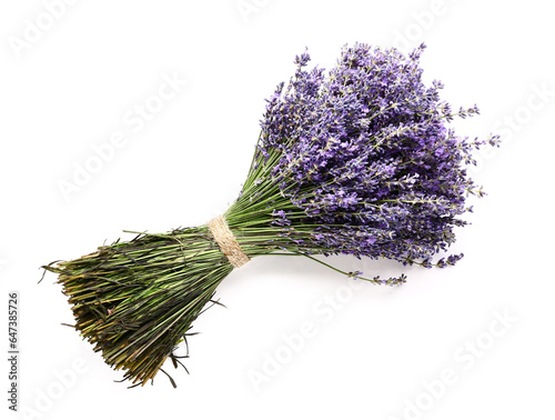 Bouquet of beautiful lavend...