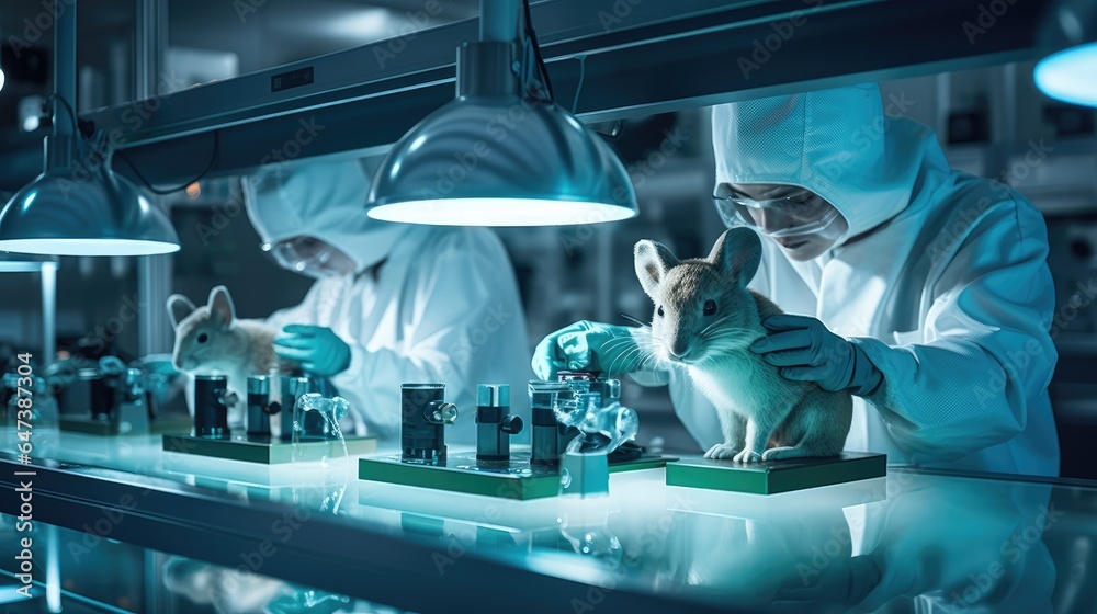 importance of animal testing in medical research by capturing an image