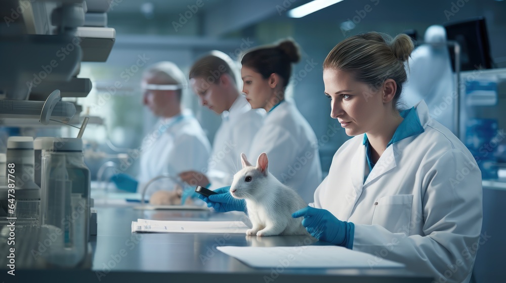 importance of animal testing in medical research by capturing an image