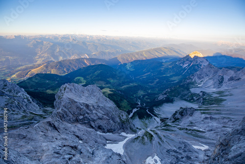 Alps. Dachstein. Austria. Sunrise. © Sergei