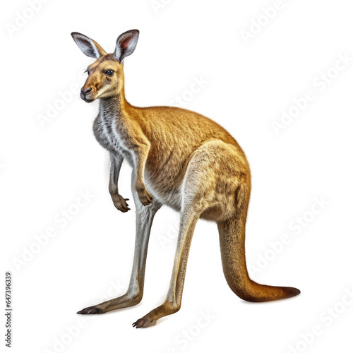Kangaroo, Isolated On Transparent, PNG © ACE STEEL D