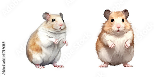 Hamster, Isolated On Transparent, PNG