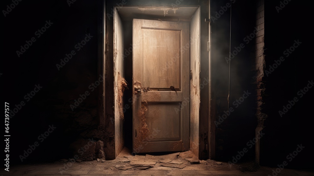 Fototapeta premium Old vintage rusty door