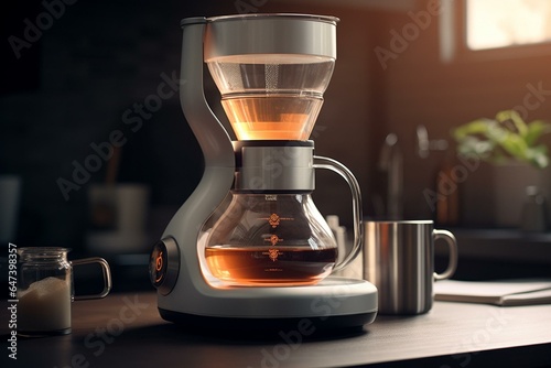 convenient coffee maker. Generative AI