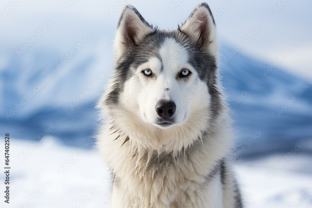 A big Alaskan sled dog breed that's also known as a sled dog and polar breed. Generative AI
