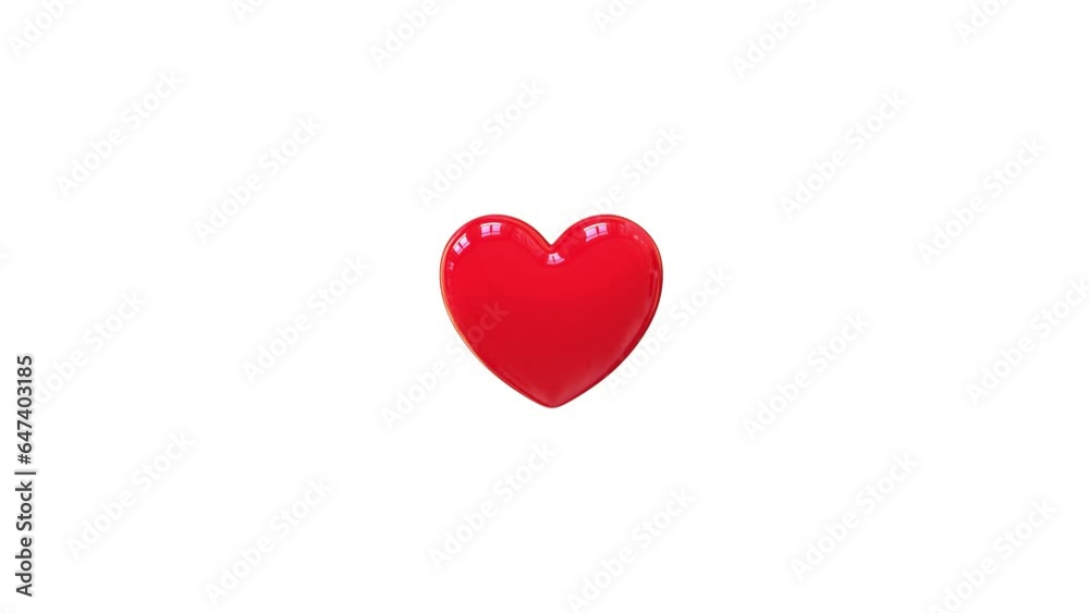 3d red hearts shape beat rhythm motion graphic loop for valentine's day romantic feelings 3d red hearts shape beat rhythm motion graphic loop for valentine's day romantic feelings