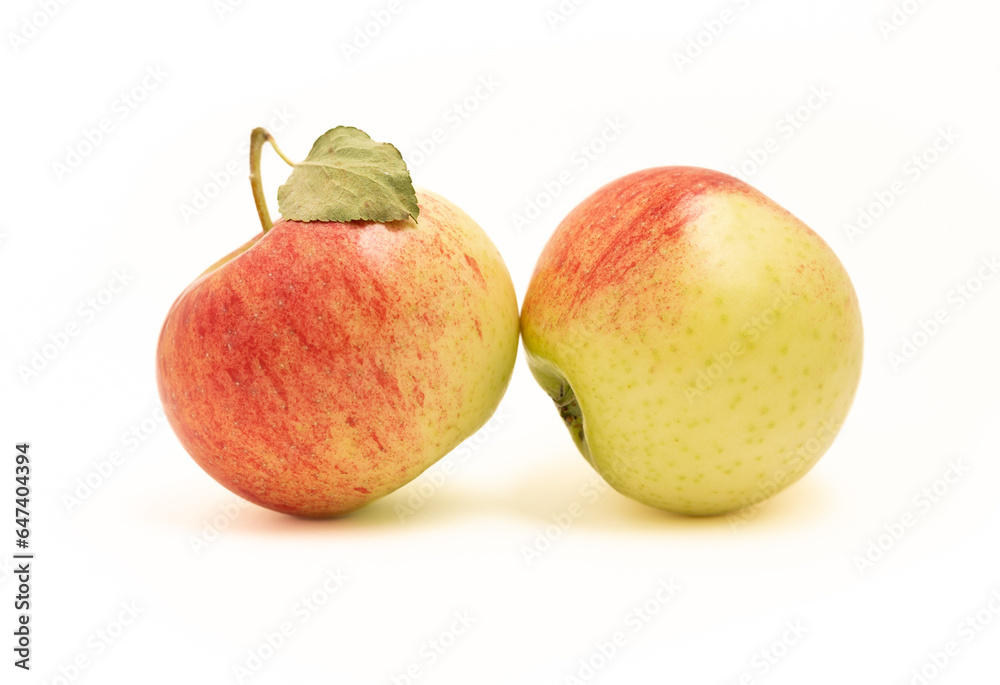 Apples isolated on white background