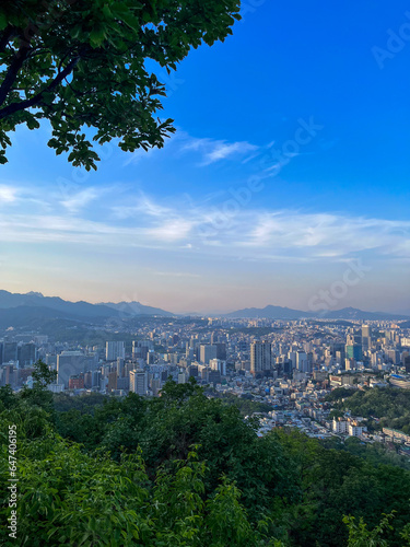 Panoramic view of Seoul 
