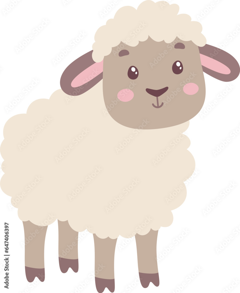 Sheep Animal Standing Sheep Animal Standing