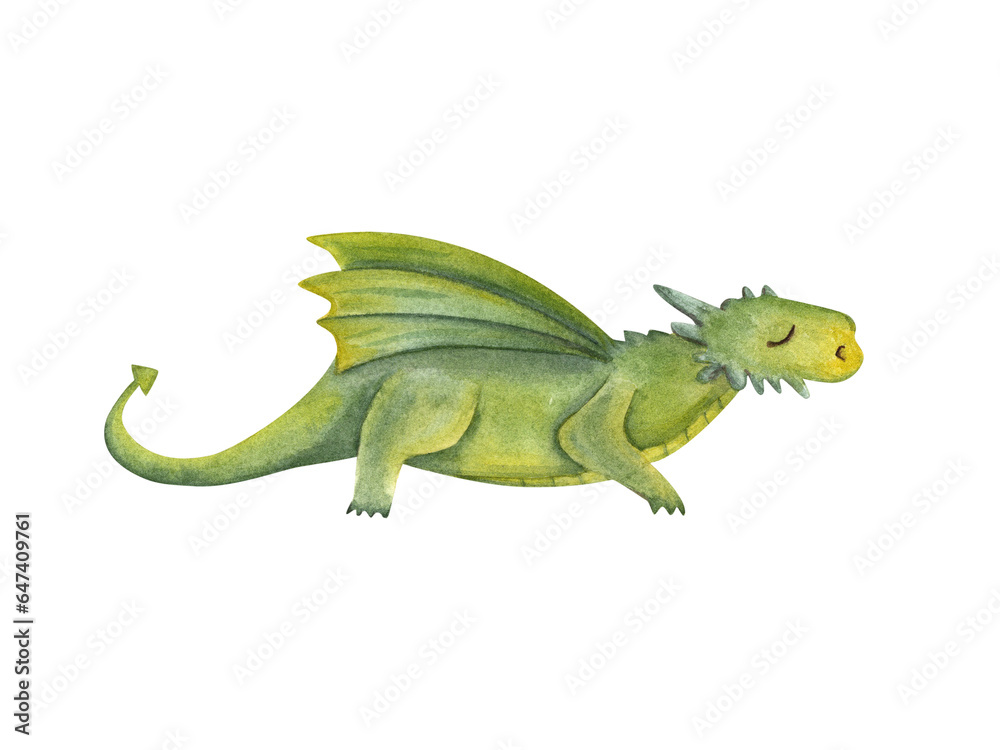 Dragons doing yoga and standing in plank position. Plank Exercise, core workout, to make perfect body. Colored Dragon practicing fitness. Watercolor illustration Dragons doing yoga and standing in plank position. Plank Exercise, core workout, to make perfect body. Colored Dragon practicing fitness. Watercolor illustration