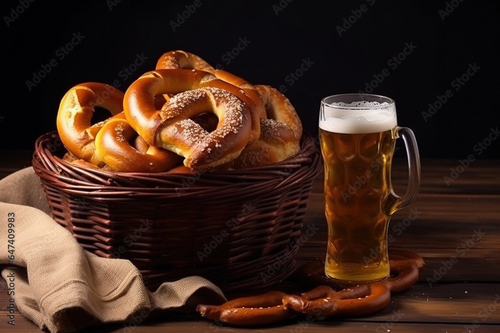 Oktoberfest Beer Festival Concept. Oktoberfest Beer Festival Background. Oktoberfest Beer Festival Theme. Generative Ai. Oktoberfest Beer Festival Concept. Oktoberfest Beer Festival Background. Oktoberfest Beer Festival Theme. Generative Ai.