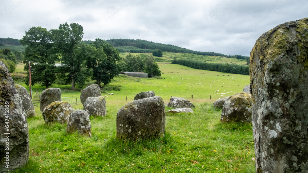 Croft Moraig stone circle, Scotland