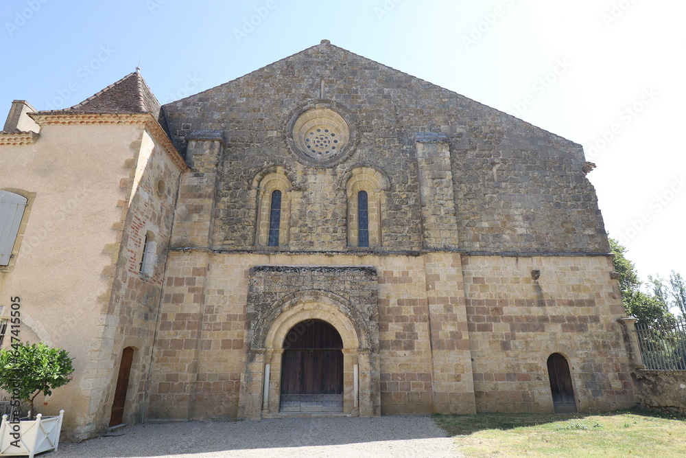 L'abbaye de Flaran, abbaye médiévale, village de Valence sur Baïse, département du Gers, France