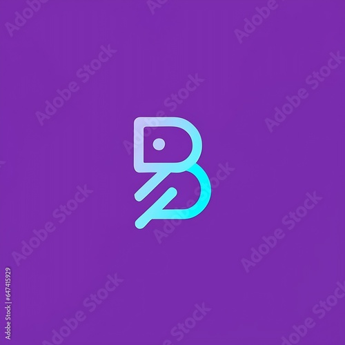 Letter B Logo, icon, illustration, vector, symbol