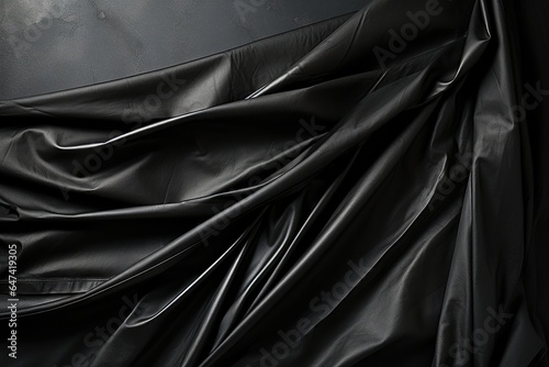 Black Luxury plain texture background - stock photography