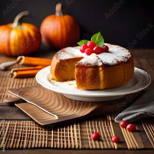 Wallpaper Mural cake with strawberry Torontodigital.ca