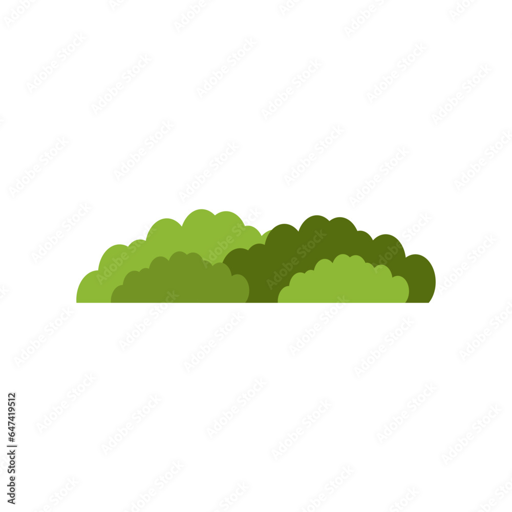 Fototapeta premium Bush illustration