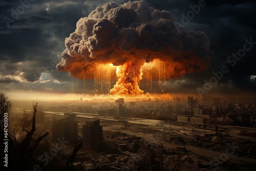 the destructive power of nuclear detonation, the deadly fog of atomic explosion. Generative AI